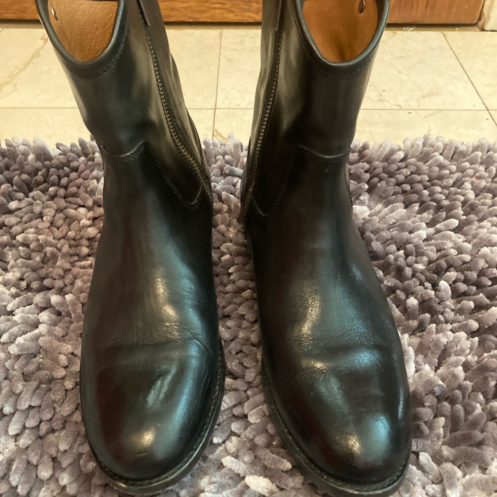 Frye Black Booties size 6